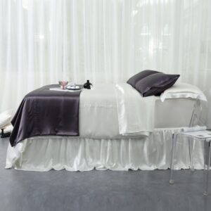 Luxury Ivory 30 Momme Silk Sheet Set – 4 Pieces